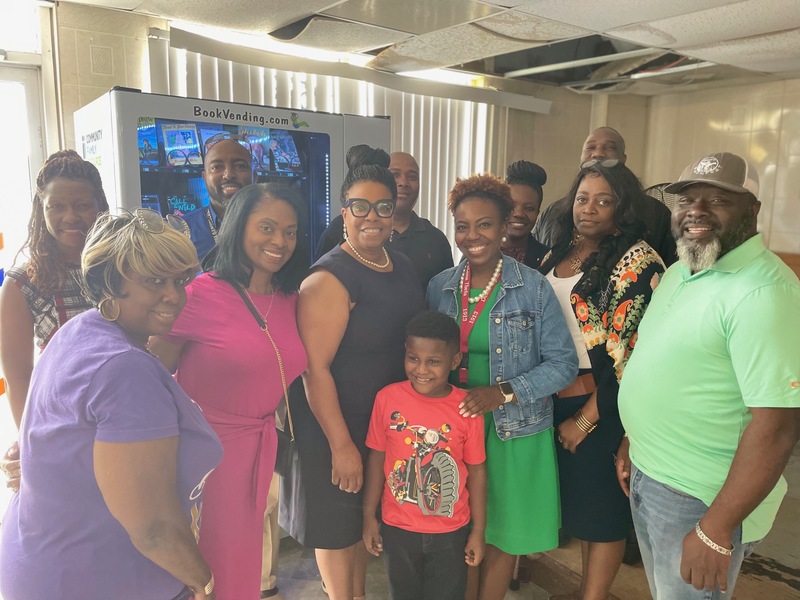 CCSD Holds Book Vending Machine Ribbon Cutting Ceremony in Summerton